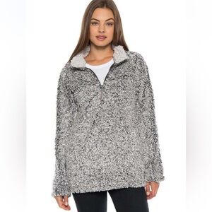 Oak Hall True Grit fleece Sherpa pullover
